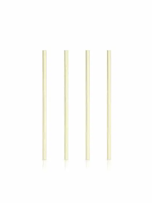 Ens De 4 Pailles Dorées 8.5Po - Viski 1
