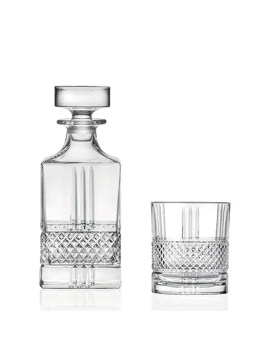 Ensemble 6 Verres Old Fashioned Et 1 Carafe 1