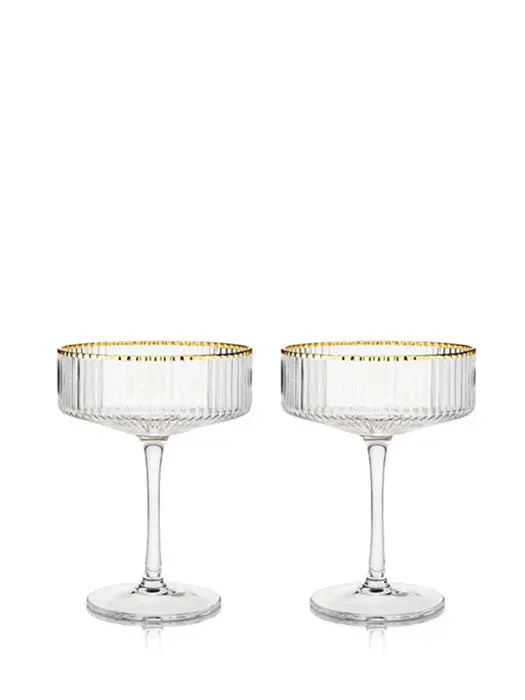 Ensemble De 2 Coupes En Cristal Meridian - Viski 1