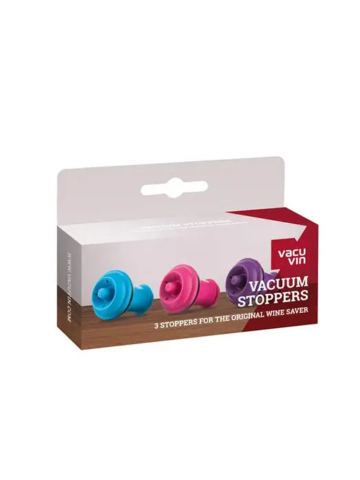 Ensemble De 3 Bouchons - Vacuvin 1