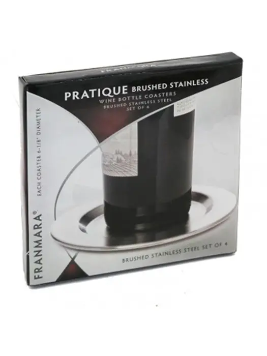 Ensemble De 4 Sous-Verres Pour Bouteille De Vin- Franmara 2