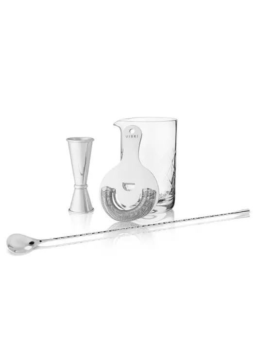 Ensemble En Inox De 4 Outils De Bar - Viski 1