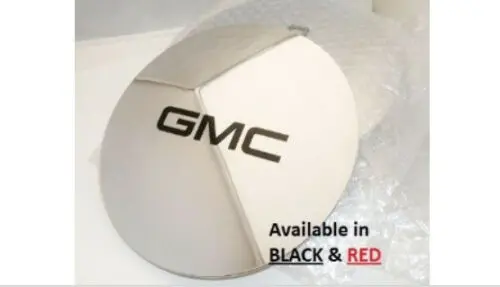 Escalade 17" And 20" Black Gmc Logos Center Caps Set Of 4 1