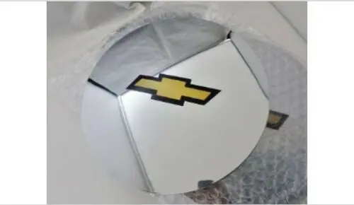 Escalade 17" And 20" Chevrolet Gold Bowtie Logos Center Caps Set Of 4 1