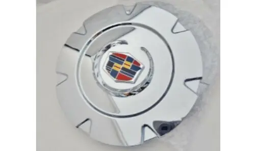 Escalade 18" Chrome Factory Style Emblem Center Caps Set Of 4 1