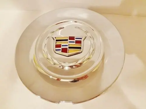 Escalade 22" Chrome Factory Oem Single Center Cap 2015 Thru 2020 Flat 1