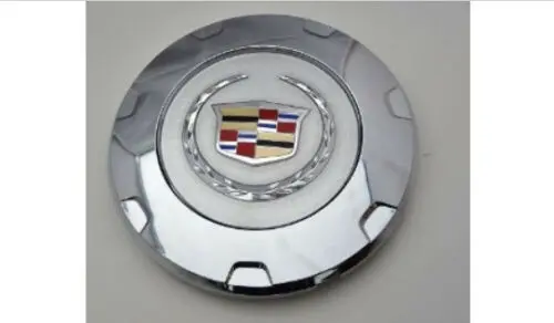 Escalade 22" Factory Colored Wreath And Crest Chrome 2010 Thru 2014 Set Of 4 1