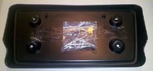 Escalade License Plate Bracket 2007-2014 1