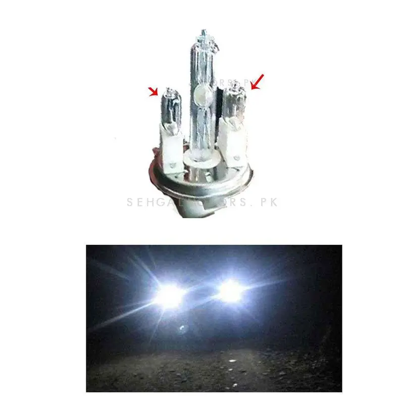 Extra Halogen Bulb For H4 Hid Tubes Each - For Head Lights | Headlamps | Bulb | Light 2