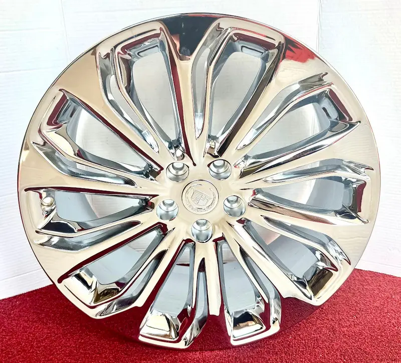 Factory Chrome 20" Wheels Set Of 4 5X115 Dts Sts Deville Fits Most Cadillacs 2