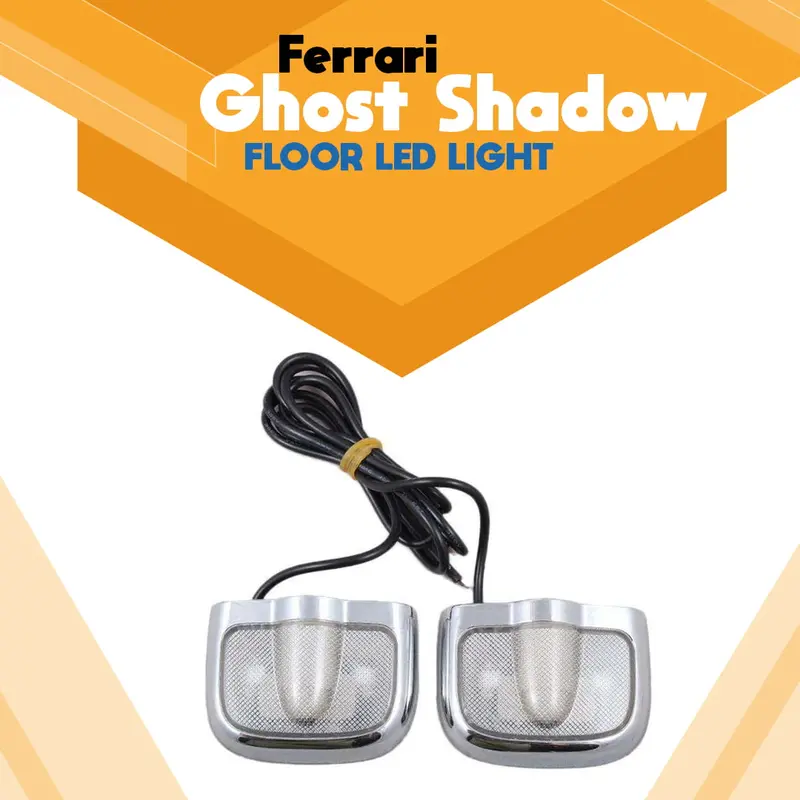Ferrari Wired Ghost Shadow Welcome Lights - 2 Pcs Logo Projectors 1