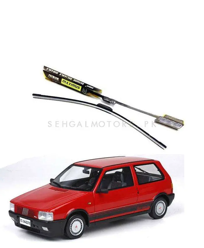 Fiat Uno Maximus Premium Silicone Wiper Blades - Model 1989 - 1995 1