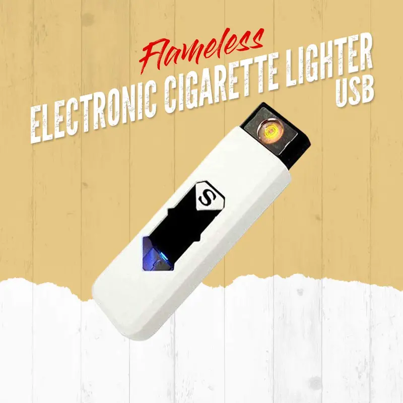 Flameless Rechargeable Electronic  Unique Usb Cigarette Lighter - Windproof Eco Friendly 1