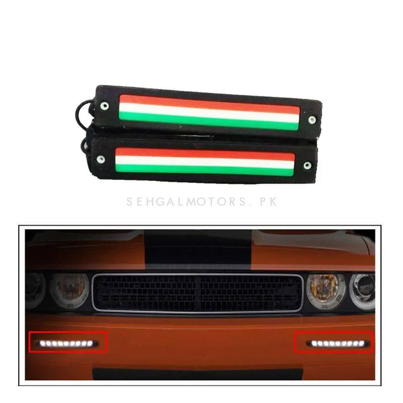 Flexible Led Drl 3 Tone - Pair - Daytime Running Lights | Car Styling Led Day Light | Drl Lamp 2