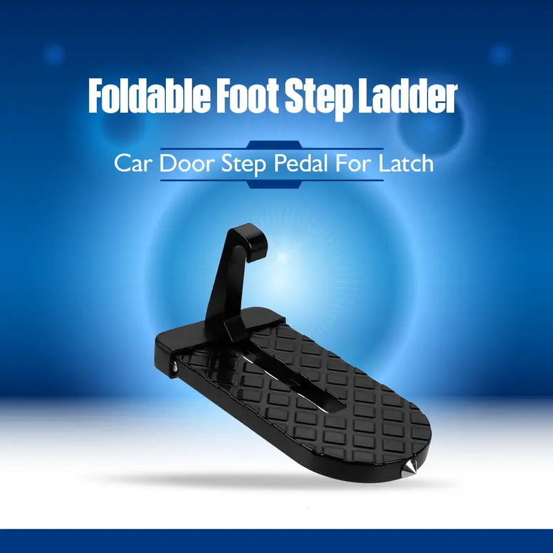 Foldable Foot Step Ladder Car Door Step Pedal For Latch 1