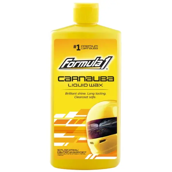 Formula 1 Carnauba Liquid Car Wax 473 Ml - Polish For Car Body | Easy Operation For Caring And Maintenance Clean 2