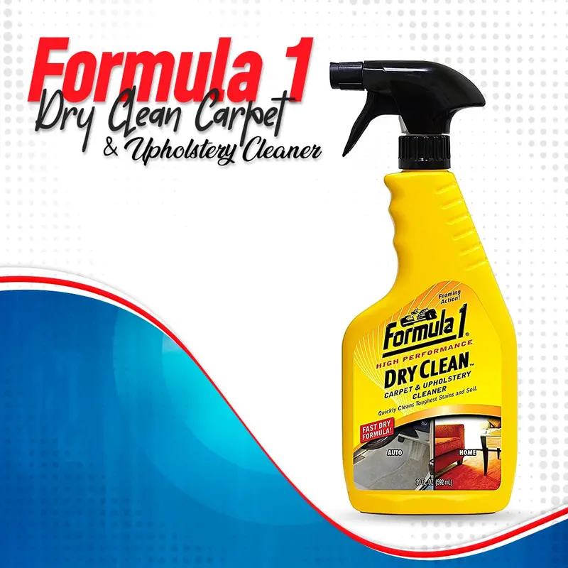 Formula 1 Dry Clean Carpet & Upholstery Cleaner - 592Ml 1
