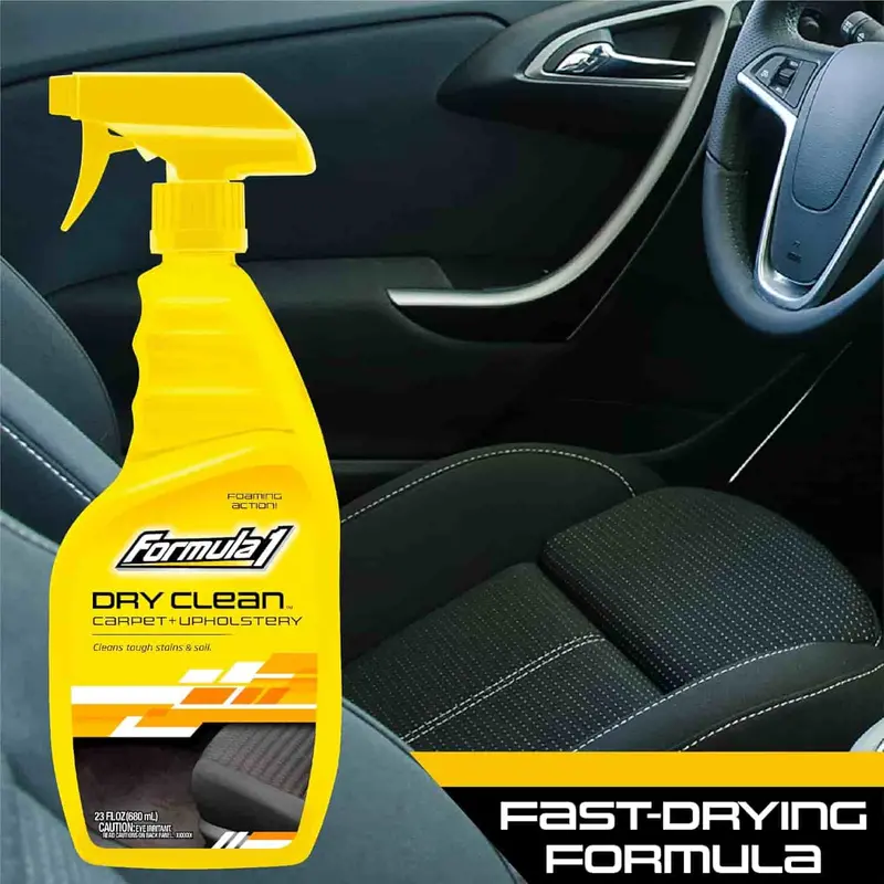 Formula 1 Dry Clean Carpet & Upholstery Cleaner - 680Ml 2