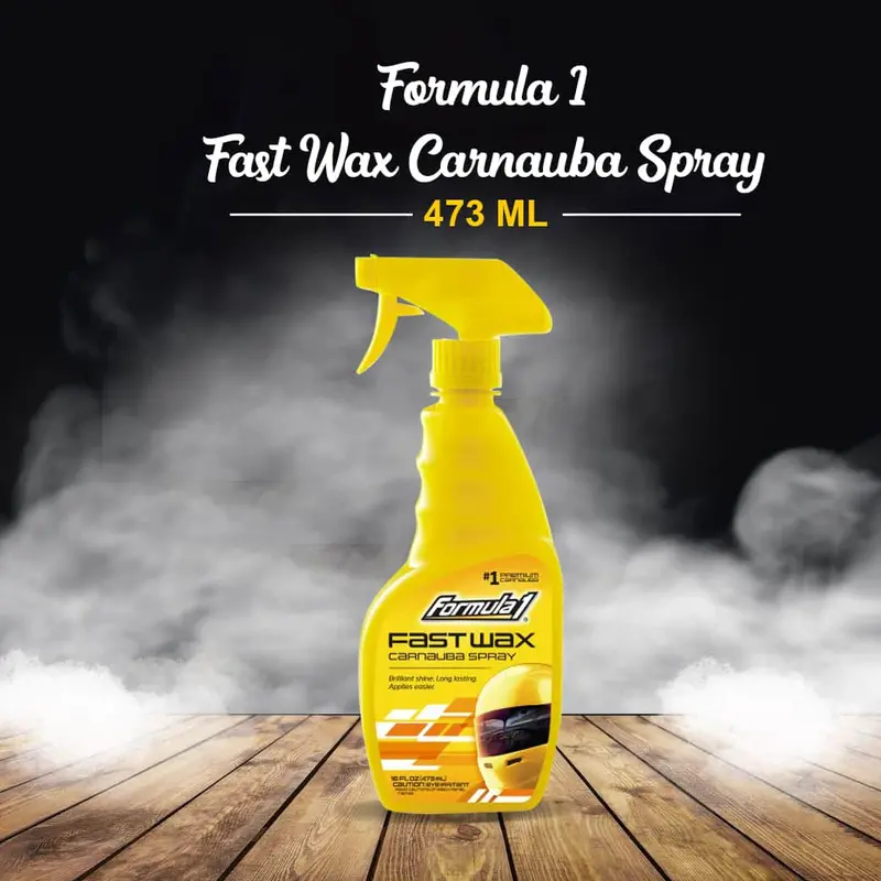 Formula 1 Fast Wax Carnauba Spray 473 Ml - Ultimate Shine & Protection For Your Car 1