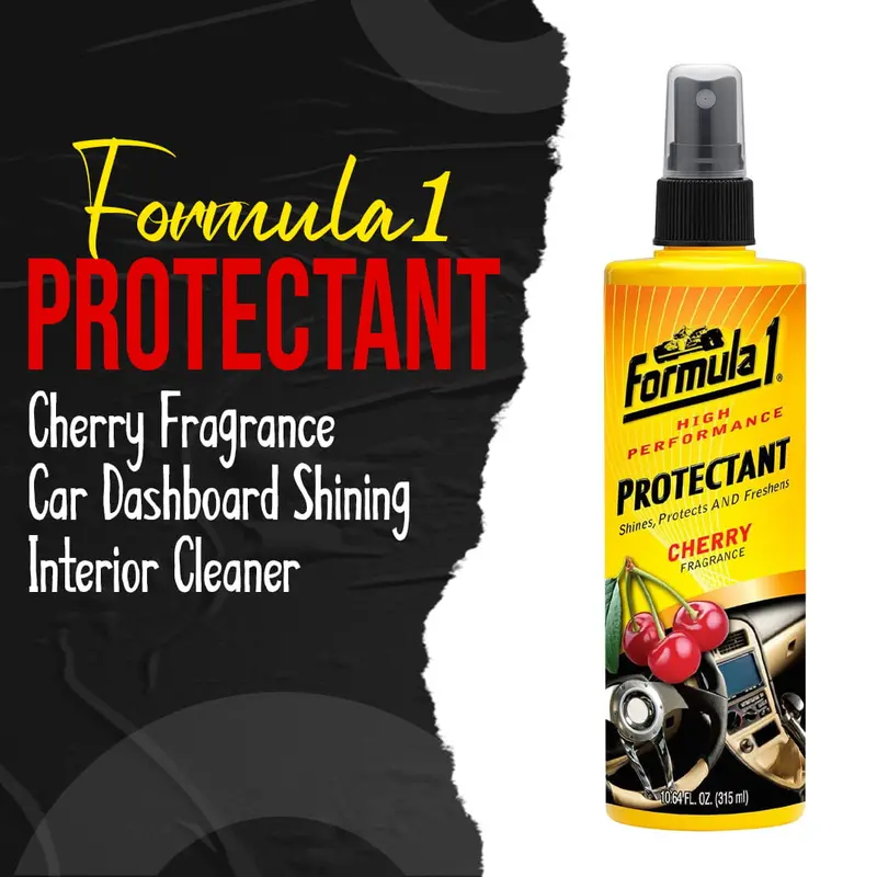Formula 1 Protectant Cherry Fragrance 295 Ml - Car Dashboard Shining Interior Cleaner 1