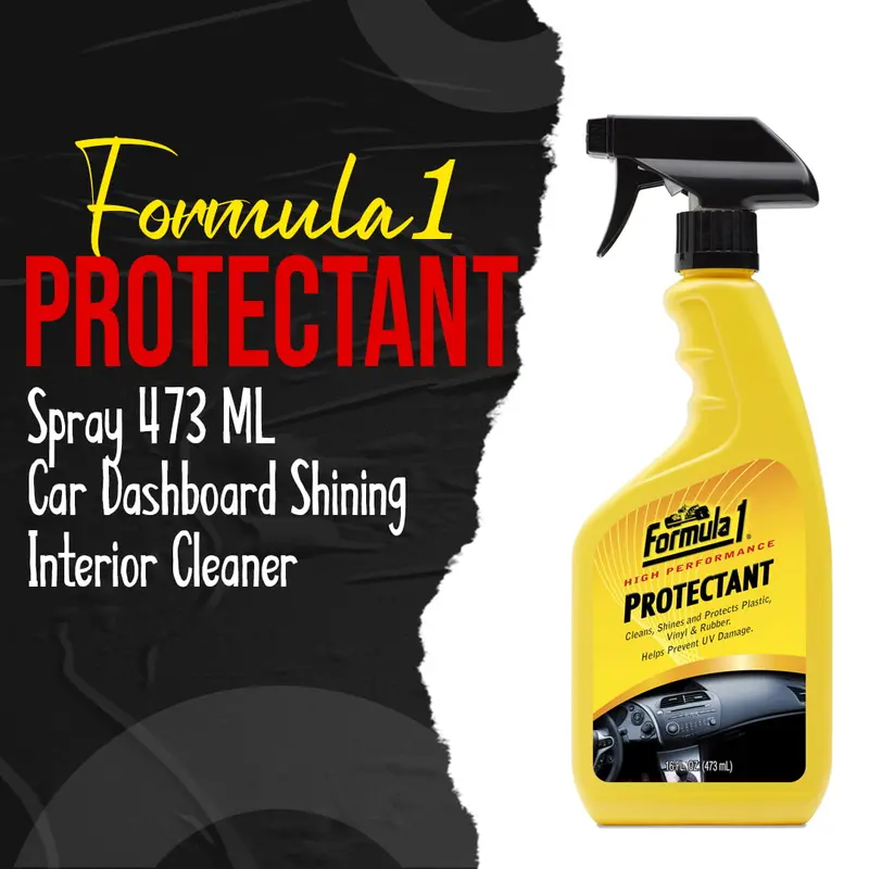 Formula 1 Protectant Spray 473 Ml - Car Dashboard Shining Interior Cleaner 1