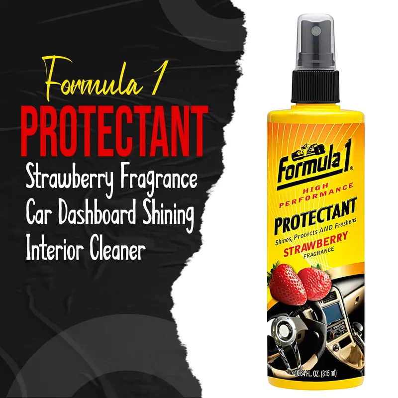 Formula 1 Protectant Strawberry Fragrance 295 Ml - Car Dashboard Shining Interior Cleaner 1