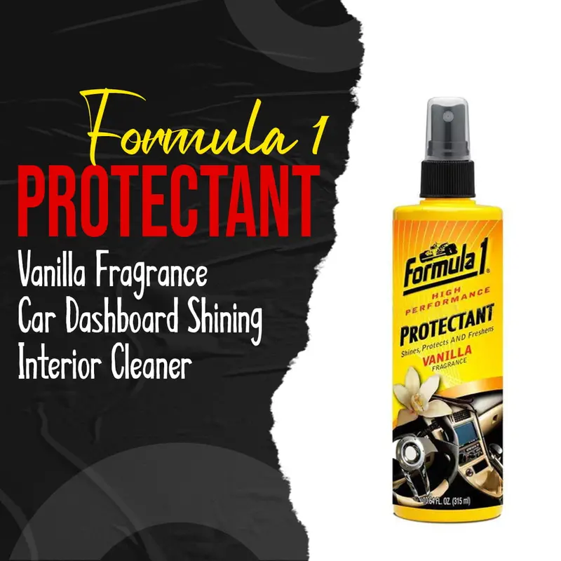 Formula 1 Protectant Vanilla Fragrance 295 Ml - Car Dashboard Shining Interior Cleaner 1