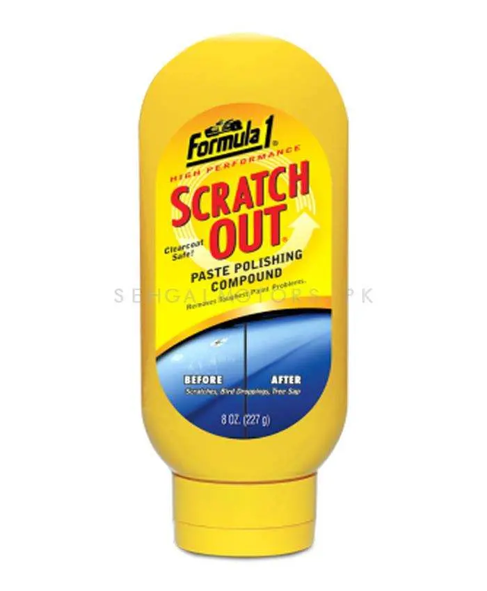 Formula 1 Scratch Out Paste 227G - Polishing Paint Surface Scratches Remover Wax Cream Paste 2