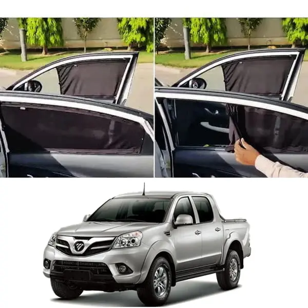 Foton Tunland Custom Fit Retractable Curtains 1