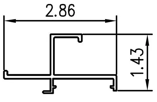 Front/Rear Side Post 110.36In  Crt8521102-A203 1