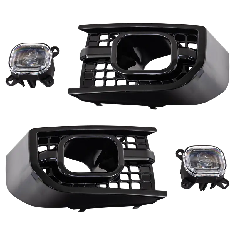 Front Square Drl Intakes - High Power Led For New Defender (Pair) 2