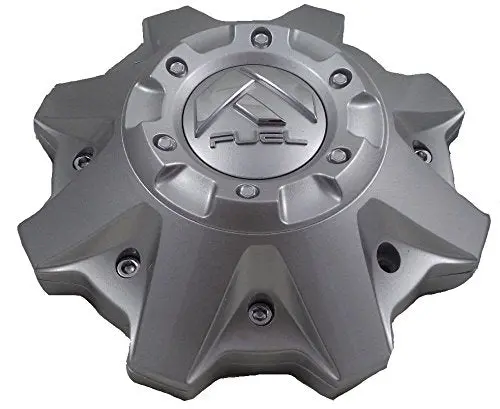 Fuel 8 Lug Silver Wheel Center Caps Set Of Four (4) 1002-53V M-447 1002-53 1
