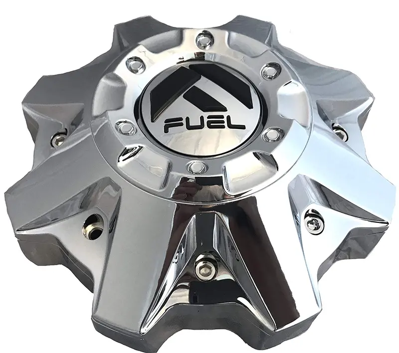 Fuel Chrome Wheel Center Cap (2) 1002-49B, M-447, 1002-53B-1 1