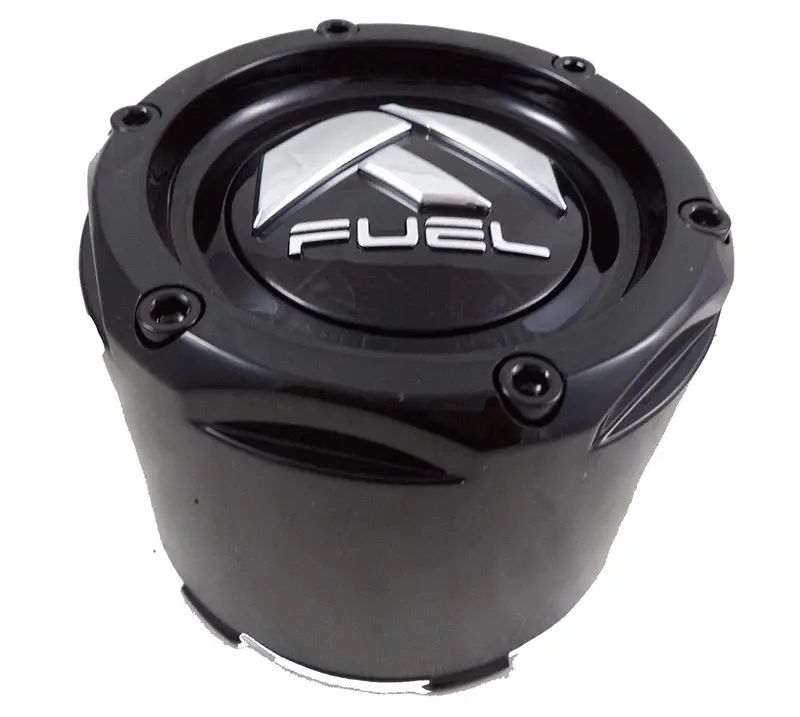 Fuel Gloss Black Rivets Custom Wheel Center Caps Set Of Four (4) 1003-50B 1