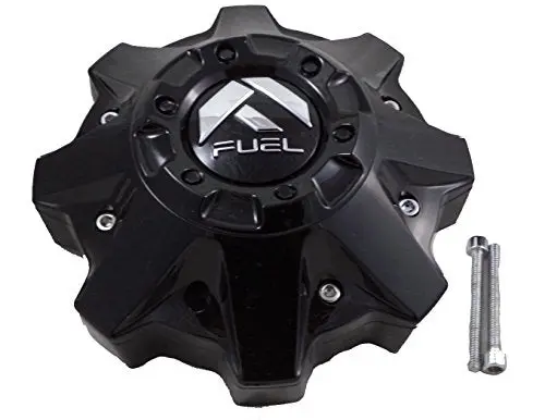 Fuel Gloss Black Wheel Center Cap (1) 1002-49B, M-447, 1002-53B-1 1