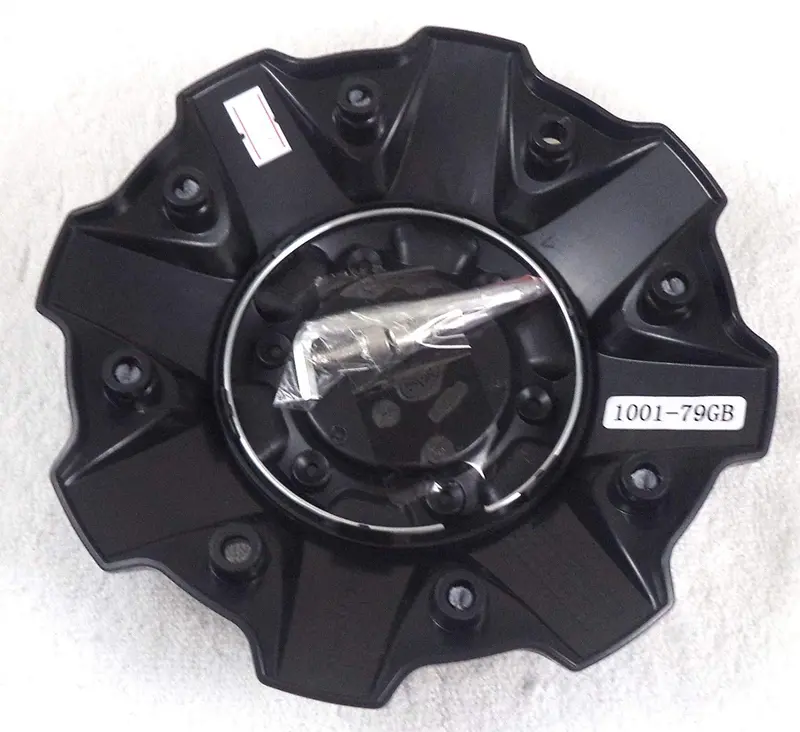 Fuel Gloss Black Wheel Center Cap Set Of Four (4) 1001-79Gb 2