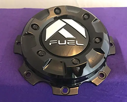 Fuel Gloss Black Wheel Center Caps Set Of One (1) # 1003-27Gb 2
