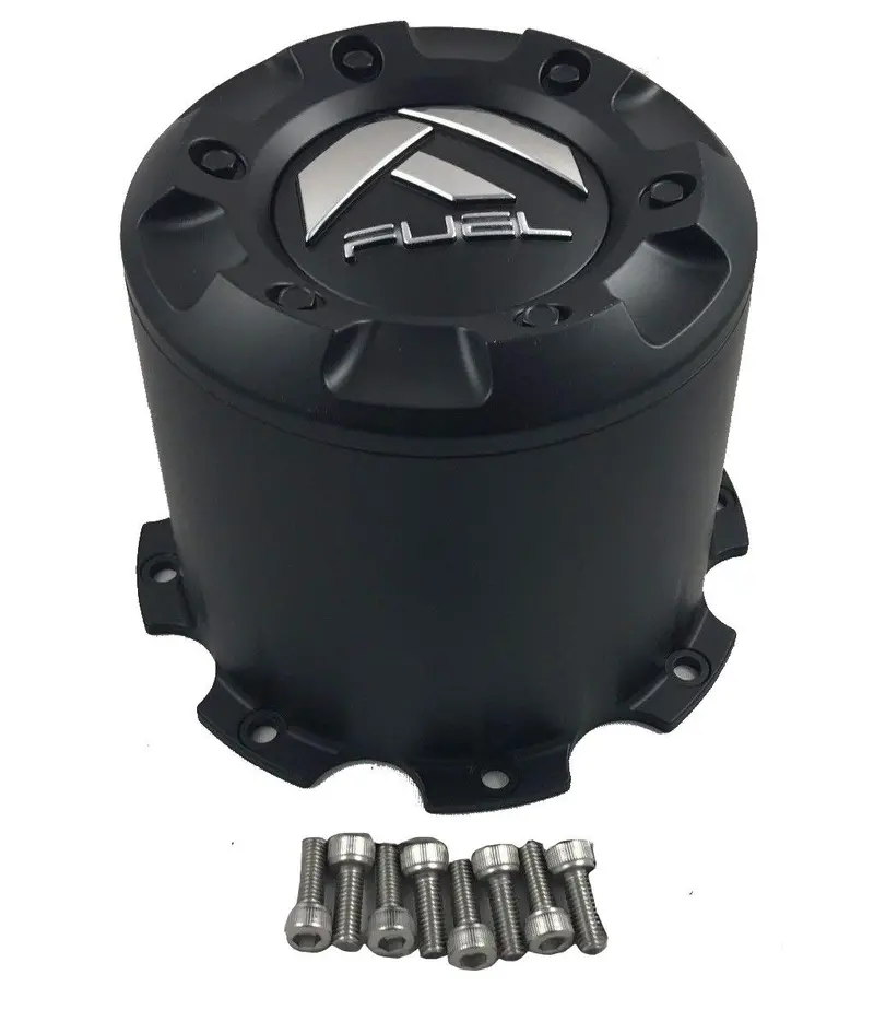 Fuel Matte Black Custom Wheel Center Cap One (1) 1003-28Mb 1