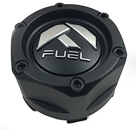 Fuel Matte Black Custom Wheel Center Cap One (1) 1003-48B 1