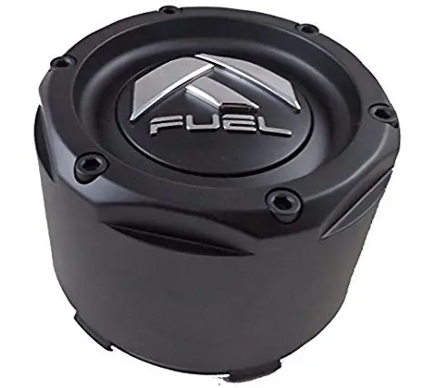 Fuel Matte Black Custom Wheel Center Cap One (1) 1003-49Mb 1