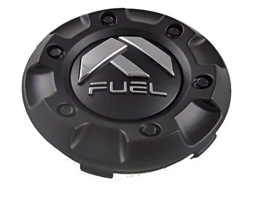 Fuel Matte Black Custom Wheel Center Cap One (1) M-447, 1001-58 1
