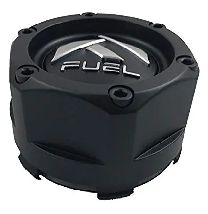 Fuel Matte Black Custom Wheel Center Cap (Qty 2) 1003-48B 1