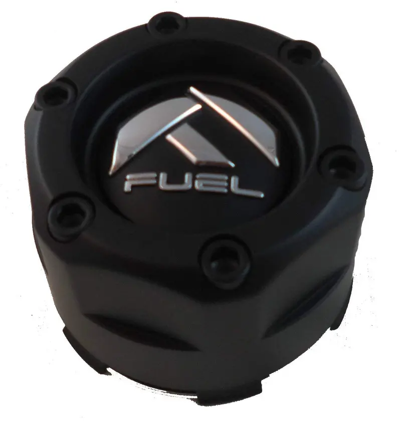 Fuel Matte Black Custom Wheel Center Caps (Qty 2) 1003-47B 1