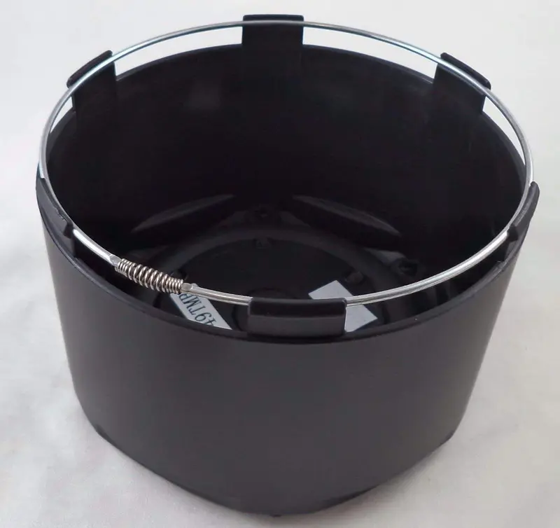 Fuel Matte Black Rivets Custom Wheel Center Caps Set Of Two (2) 1003-49Tmb 2