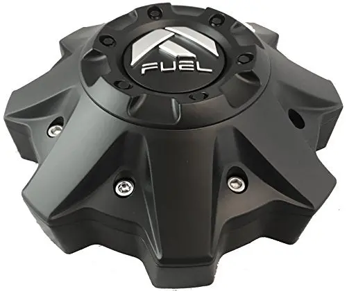 Fuel Matte Black Wheel Center Cap (1) 1002-49, M-447, 1002-53B-1 1