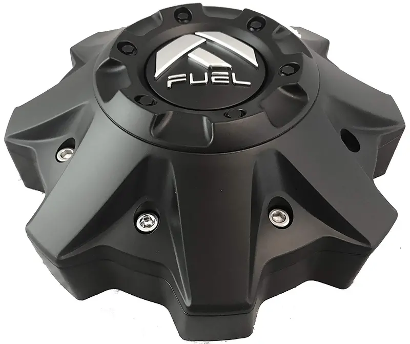 Fuel Matte Black Wheel Center Cap (4) 1002-49, M-447, 1002-53B-1 1