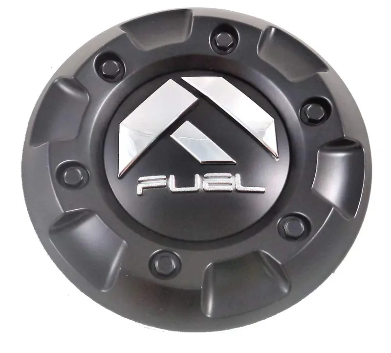 Fuel Matte Black Wheel Center Caps (Qty 1) # 1002-43 1