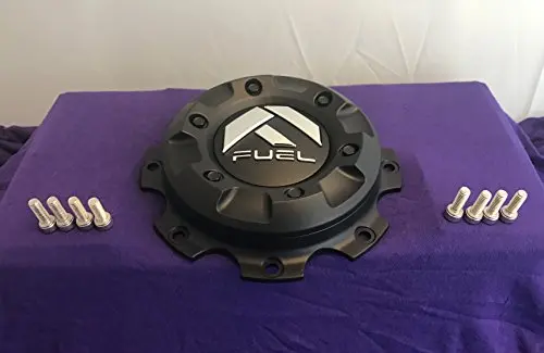 Fuel Matte Black Wheel Center Caps Set Of One (1) 1003-27Mb 1
