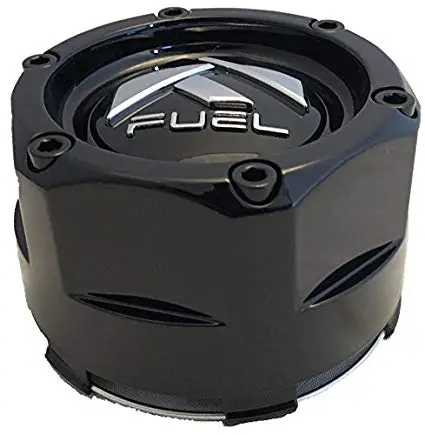 Fuel Wheels Gloss Black Center Cap Set Of Two (2) # 1003-45B 2