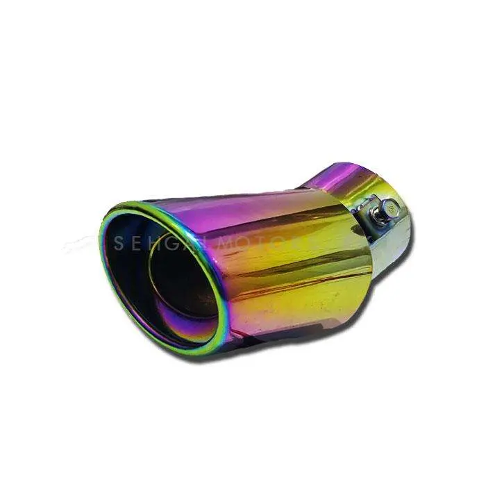 Full Titanium Burnt Tip Exhaust Silencer Muffler Tip 2